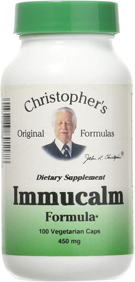 Immucalm Capsules Healing Waters Clinic Herb Shop