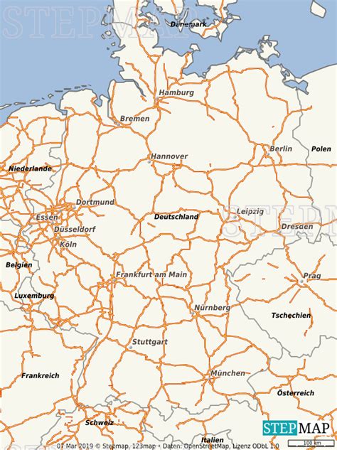 Autobahn Map