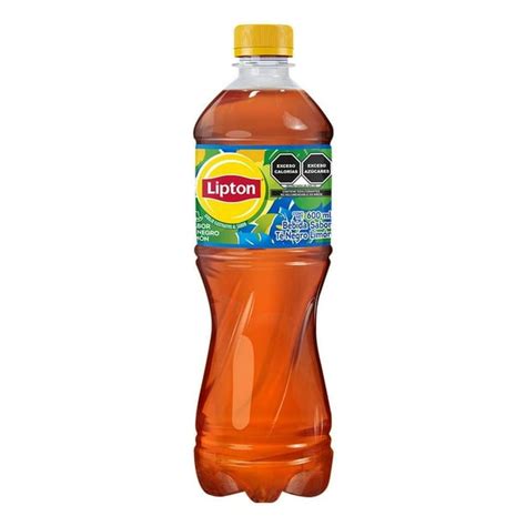 Té Negro Lipton Sabor Limón 600 Ml Walmart