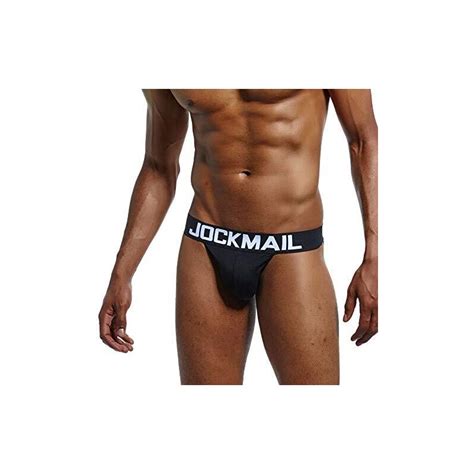 Riou Perizoma Uomo Sexy Hot Bassa Vita Con La Stampa Della Lettera Slip Tanga Elasticizzato