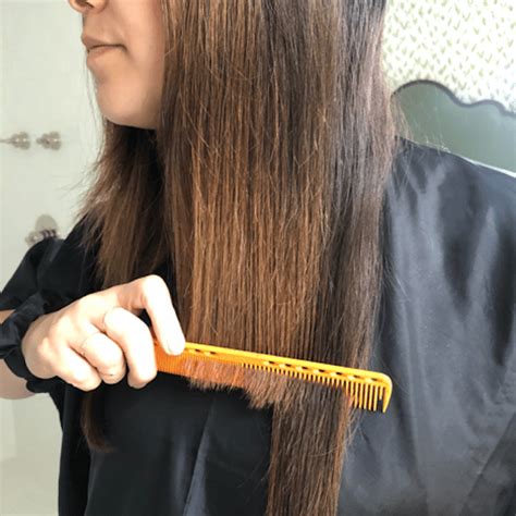 how to cut your own hair in back