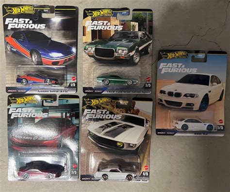 Hot Wheels Premium Fast Furious Set Outlaw Rides