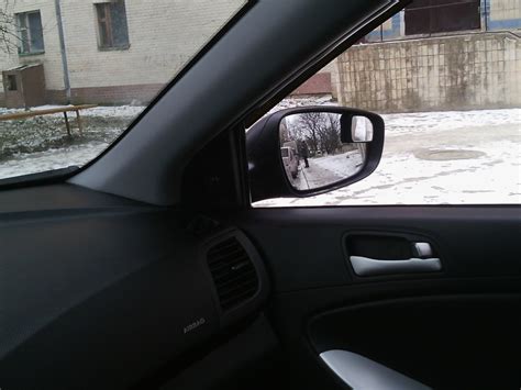 Дополнительные зеркала продолжение — Hyundai Accent (4G), 1,4 л, 2012 ...