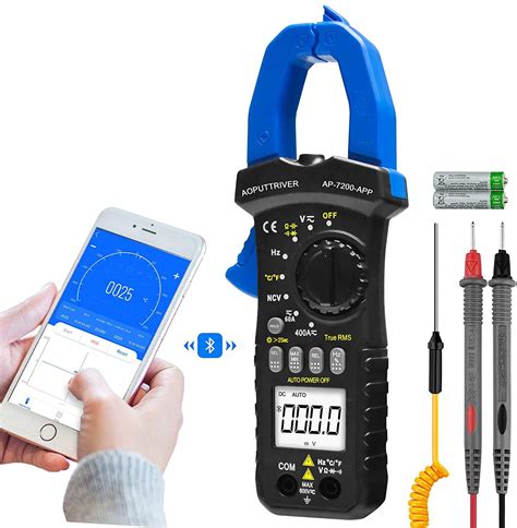 Buy Digital Clamp Meter Bluetooth Clamp Multimeter Ac Dc Meter AP