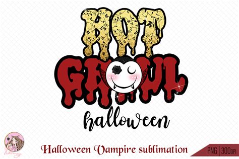 Hot Ghoul Halloween Sublimation Graphic By Hello Magic Creative Fabrica