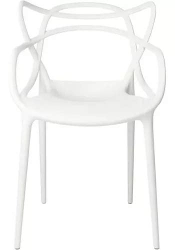 Silla Master Blanca Para Comedor O Terraza Cuotas Sin Inter S