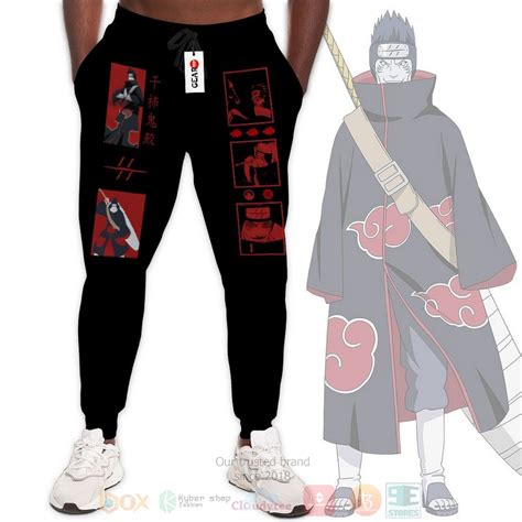 Hot Naruto Akatsuki Kisame Anime Jogger Pants Express Your Unique Style With Boxboxshirt