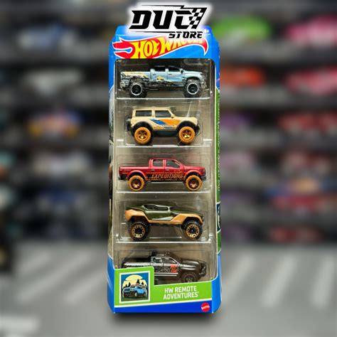 Hly74 Hot Wheels Set 5 HW Remote Adventures Series 2023 Model Car Shopee Philippines