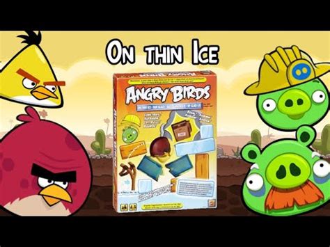 Angry Birds Mattel On Thin Ice Review Youtube