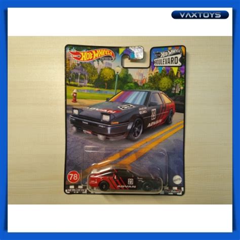 Hot Wheels Boulevard Toyota Ae Sprinter Trueno Advan Shopee Singapore
