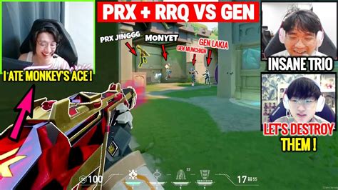 Prx F Rsaken Prx Jinggg Rrq Monyet Shows Insane Trio Against Gen