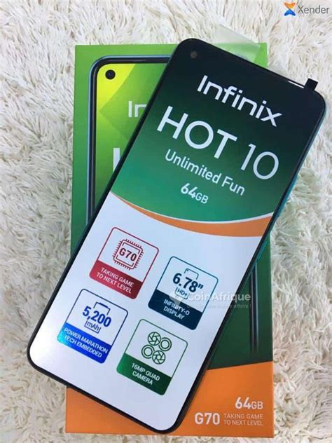 Téléphones Tablettes Infinix Hot neufs et occasions au Togo CoinAfrique Togo