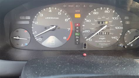 Honda Accord Temp Gauge Youtube