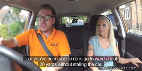 Bad Blonde Driver Bangs Examiner Tnaflix