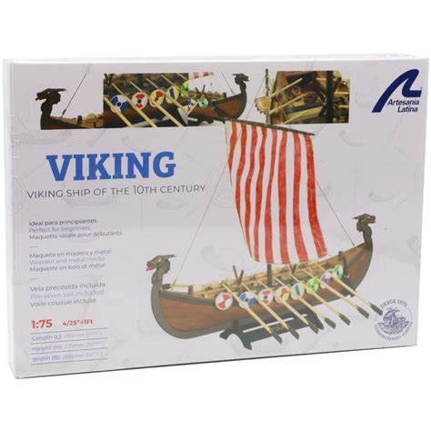 Artesania Latina Viking Ship Model Kit Set Scale 1 75