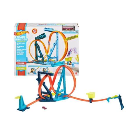 Pista Kit De Loops Ajust Veis Track Builder Hot Wheels Mattel Pistas Magazine Luiza