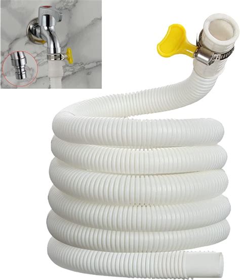 Washing Machine Water Inlet Hose 1m Flexible Air Conditioning Drain Hose Universal Water Inlet