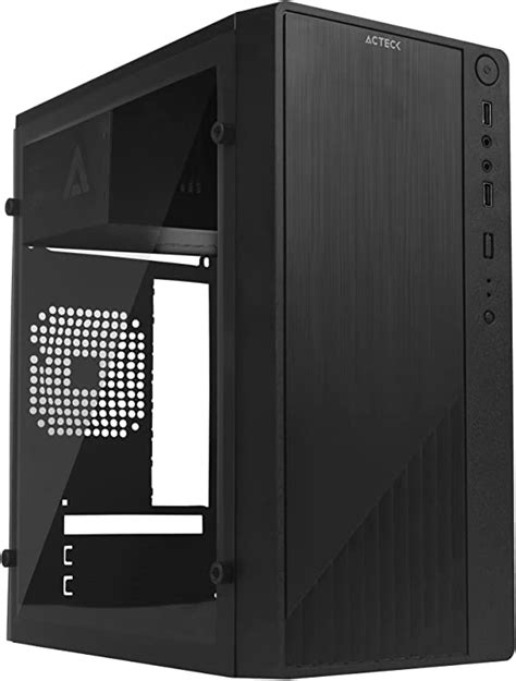 Acteck Gabinete Kioto Gc Micro Atx Fuente W Acrilico Micro Torre