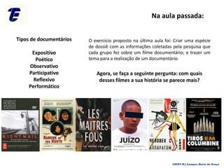 Roteiro de Documentário PPT