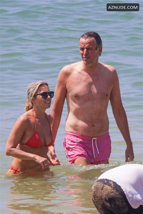 Anne Sophie Lapix Sexy Shows Off Her Tits And Ass At The Beach In Saint Jean De Uz Aznude