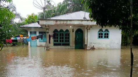 Banjir Melanda Kabupaten Batu Bara 5 806 Rumah Terendam Air