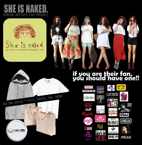 She is naked สนคาแฟนคลบเกาหล ดไซนแฟชน ราคาไมแพง Bigbang NE Miss A SJ PM Beast TVXQ