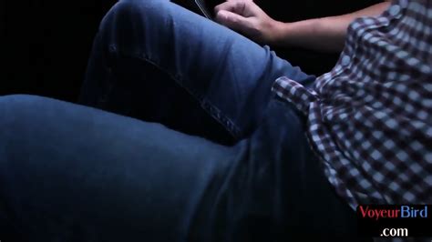 Outdoor Perv Voyeur Babe Teasing Wanker After Car Ride