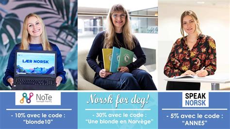 Comparatif de écoles de norvégien en ligne podcast Une blonde en NorvègeUne blonde en Norvège