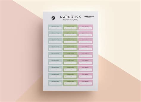 Naklejki „Work tracker” – OgarniamSie.pl
