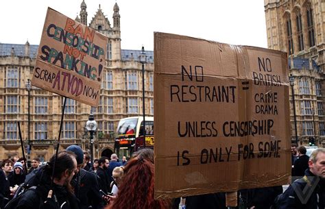 Uk Porn Protest Photos The Verge