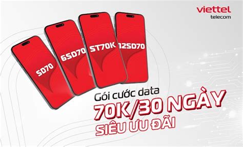 Top gói cước Viettel K ngày HOT nhất hiện nay