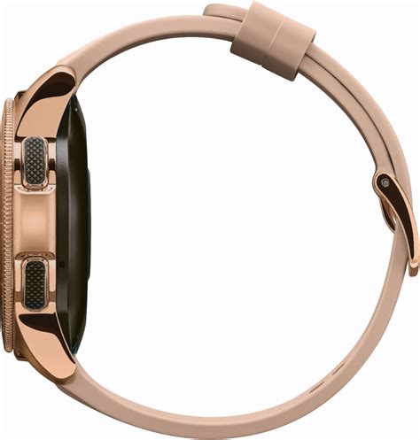 Best Buy: Samsung Galaxy Watch Smartwatch 42mm Stainless Steel Rose Gold SM-R810NZDAXAR