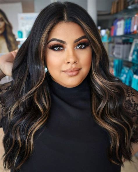 Dark Brunette Hair Brunette Hair With Highlights Brown Blonde Hair Brown Hair On Brown Skin