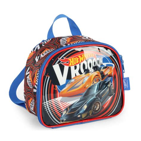 Lancheira Térmica Hot Wheel Escolar Masculina Luxcel ZOOM BRINQUEDOS E PRESENTES