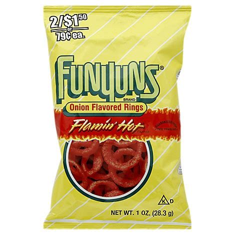 Funyuns Onion Flavored Rings Flamin Hot Flavored Oz Shipt