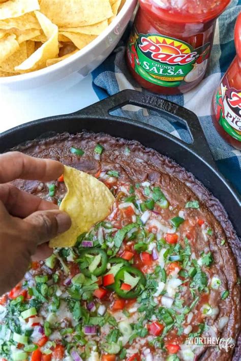 Black Bean Salsa Dip Great For Game Day
