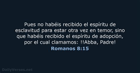 Romanos Vers Culo De La Biblia Rvr Dailyverses Net