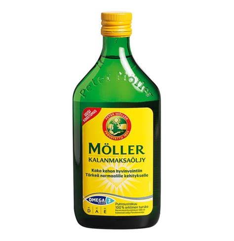 Möller Kalanmaksaöljy 500ml - Luontaistuotekauppa24.fi