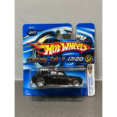 初版老短卡 Hot Wheels 風火輪 Cockney Cab II 原創車 Realistix 蝦皮購物