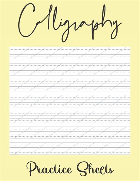 Calligraphy Practice Sheets Improve Your Handwriting Skills