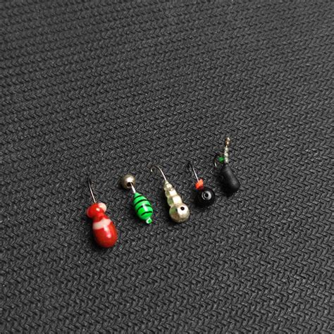 Набор вольфрамовых мормышек для зимней рыбалки 0.5-1.1гр (5шт) - купить ...