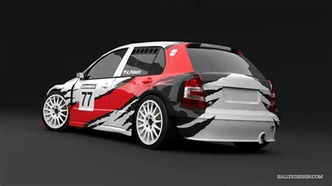 A Piekarz Hillclimb Škoda Fabia Design And Wrap 2013 Auto