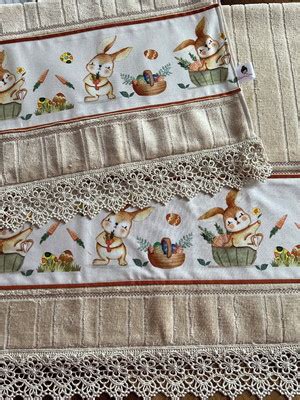 Toalha Lavabo Nude Pascoa Compre Produtos Personalizados No Elo