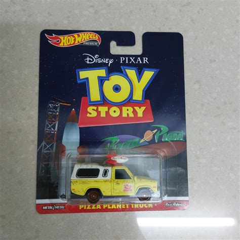 Hot Wheels Pop Culture Disney Toy Story Pizza Planet Truck New Shopee Malaysia