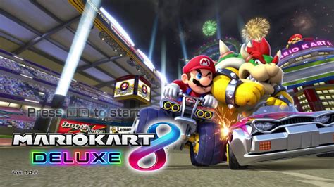 Mario Kart 8 Deluxe Main Menu Multiplayer Mode Picture 3 Youtube