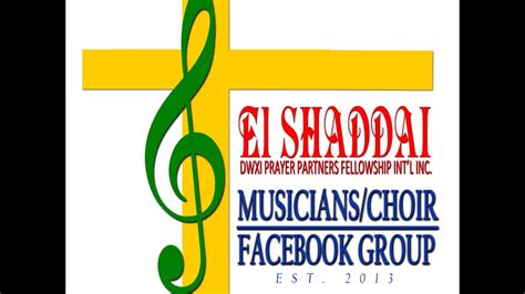 El Shaddai Gospel Music Ministry Members Installation Youtube