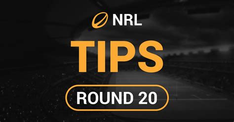 Nrl Tipping 2024 Round 20 Maud Saidee
