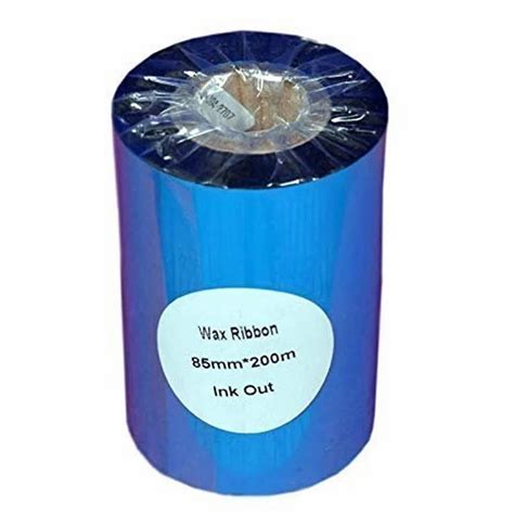 Blue 85mm Wax Ribbon Packaging Type Roll At Rs 180roll In Ghaziabad