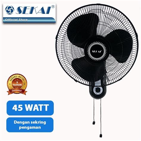 SEKAI WFN 1627 WFN 1626 Wall Fan 16 Inci Kipas Angin Dinding