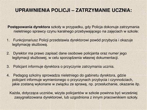 Ppt Wybrane Formy Wsp Pracy Policji Z Plac Wkami O Wiatowymi